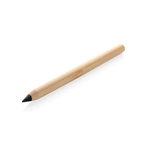 Crayon sans arbre remplace votre crayon en bois traditionnel. Les crayons en bois traditionnels n'écrivent que jusqu'à environ 200 mètres, mais ce crayon infini a une longueur d'écriture allant jusqu'à environ 20 000 mètres et utilise une pointe en graphite. Il s'use si lentement qu'il devrait durer plus longtemps que 100 crayons en bois traditionnels!