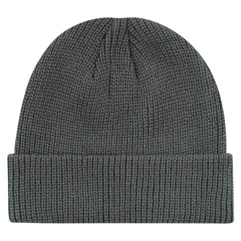 This chunky knit Fisher hat is not only stylish, but also warm. Personalise this great item of 100% cotton with your own embroidery or label and create a unique promotional item!