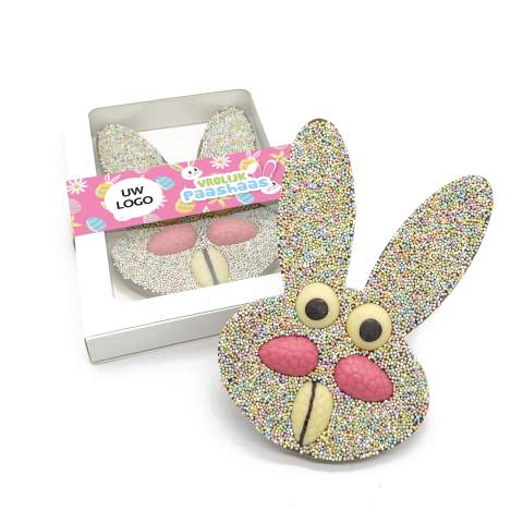 Lapin de Paques Joyeux en chocolat (180g)