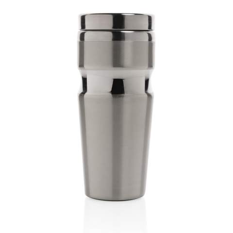 Contour is a 350ml easy to hold tumbler with matching lid. Registered design®<br /><br />HoursHot: 5<br />HoursCold: 15