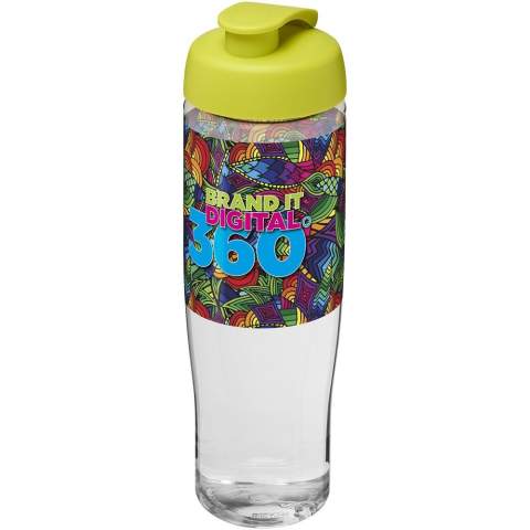 Bouteille de sport à simple paroi avec un design élégant et fin. Bouteille fabriquée en PET reyclable. Dispose d’un couvercle anti-fuite avec dessus à bascule. Capacité de 700 ml. Couleurs à mélanger et à assortir pour créer la bouteille parfaite. Pour plus de couleurs, contactez le service clientèle. Fabriqué au Royaume-Uni. Emballée dans un sac en plastique PE recyclé. Sans BPA.