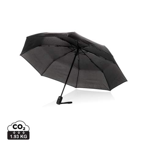 Le Vito est un parapluie de 21 pouces à ouverture/fermeture automatique avec fonction anti-tempête. Il est équipé d'un manche en acier et d'une armature en fibre de verre. 8 baleines, 8 panneaux ; parapluie à 3 sections. De plus, le parapluie est doté d'un traceur AWARE™ qui valide l'utilisation de matériaux recyclés, ce qui en fait un meilleur choix. De plus, 2 % des recettes de chaque produit Aware™ vendu sont reversés à Water.org.<br /><br />UmbrellaMechanism: Ouvrir/Fermer automatiquement<br />IsStormproof: true
