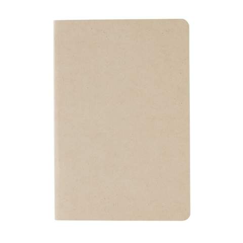 De Elowen A5 tree free notitieboek is perfect om je gedachten en inspiraties vast te leggen. De omslag is gemaakt van suikerrietpapier, terwijl de binnenpagina's een mix zijn van steen, bamboe en suikerrietpapier. Met 24 vellen/48 pagina's per papiersoort, elk met gelinieerde indelingen, biedt het voldoende ruimte voor je ideeën. Het notitieboek heeft zowel witte als bruine pagina's en wordt geleverd in een zachte kaft, verpakt in een FSC® kraft sleeve. Variaties kunnen voorkomen in kleur, textuur en krulling van de omslag. Dit wordt veroorzaakt door de natuurlijke eigenschappen van het suikerriet materiaal.<br /><br />NotebookFormat: A5<br />NumberOfPages: 144<br />PaperRulingLayout: Gelinieerde pagina's