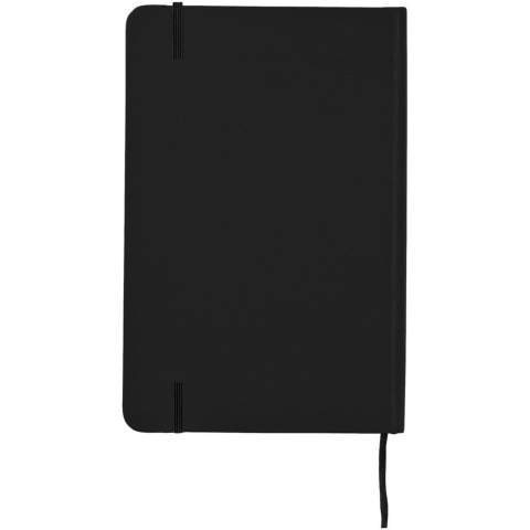 Exclusief ontworpen klassiek hardcover A4 formaat notitieboek met elastieksluiting en 80 pagina's van 80 gram gelinieerd papier. Opbergvak aan de binnenkant. Geleverd in een Journalbooks geschenketui.