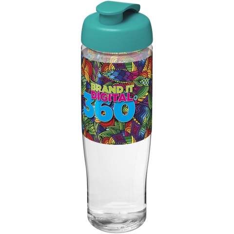 Bouteille de sport à simple paroi avec un design élégant et fin. Bouteille fabriquée en PET reyclable. Dispose d’un couvercle anti-fuite avec dessus à bascule. Capacité de 700 ml. Couleurs à mélanger et à assortir pour créer la bouteille parfaite. Pour plus de couleurs, contactez le service clientèle. Fabriqué au Royaume-Uni. Emballée dans un sac en plastique PE recyclé. Sans BPA.
