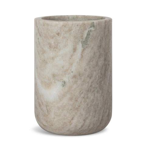 Stylish and natural, understated and soberly luxurious! Stone wine cooler has a straight shape with a rounded bottom. The Travertine marble material is heavy and solid. Put ice in the bottom or freeze it for a few hours to keep your wine cold. Sagaform products are not available for sale in Scandinavia and Finland. 