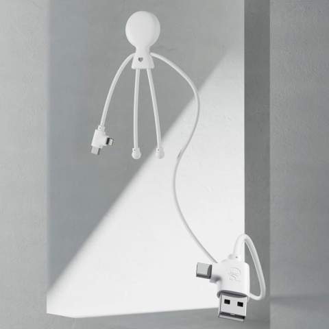 Mr. Bio Long PD is een één meter lange multi-oplaadkabel, met een dubbele USB &amp; USB-C ingangsconnector en een dubbele USB-C en lightning uitgangsconnector. De kabel heeft een snellaadfunctie voor het opladen van alle apparaten, inclusief laptops, en biedt gegevens- en stroomoverdracht tot 60 W. Mr. Bio Long is gemaakt van milieuvriendelijk gerecycled plastic. Het totale gerecyclede materiaal is 53% op basis van het gewicht van het artikel. De kabel is verpakt in een duurzame FSC-gecertificeerde papieren envelop. Xoopar-producten mogen niet worden verkocht in Frankrijk en Spanje.