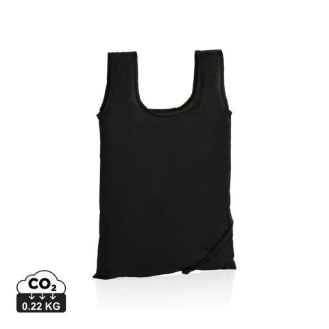 Pas de greenwashing, mais une histoire vraie sur la durabilité ! Ce sac pliable Impact en 190T rPET est fabriqué avec la technologie de traçabilité AWARE™. Avec AWARE™, l'utilisation de véritables matériaux textiles recyclés et les allégations d'impact sur la réduction de l'eau sont garanties, en utilisant le traceur physique perturbateur d'AWARE et la technologie blockchain. Économisez de l'eau et utilisez de véritables tissus recyclés. 2 % des recettes de chaque produit Impact vendu seront reversés à Water.org. Ce sac a réutilisé 3,8 bouteilles PET (500 ml). Le calcul d'économie d'eau est basé sur des données ACV fiables telles que publiées par Textile Exchange dans leurs Material Snapshots 2016.<br /><br />PVC free: true