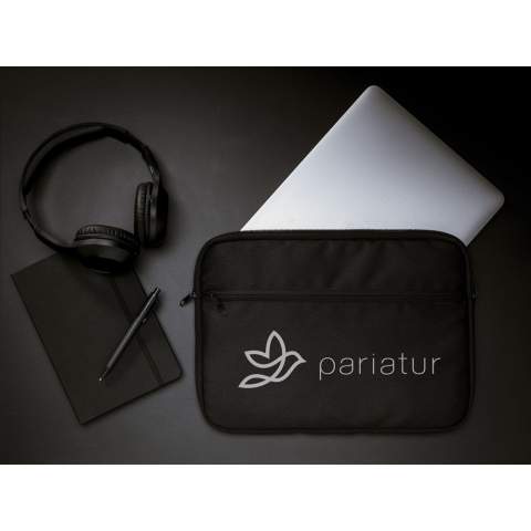 WoW! Sturdy 13-inch laptop case made from 600D RPET polyester. The padded main compartment has a zip closure and foam to protect your laptop from damage. This case also has an extra zip pocket on the front.