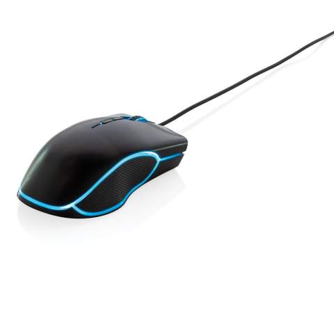 Become a gaming hero with this ergonomic design RGB gaming mouse. The high precision mouse has an optical resolution up to 7200 DPI.   With 6 buttons and scroll button. With integrated RGB lights that can be set in 13 different modes.  Durable 160 cm wear proof woven cable for extra long lasting usage. The mouse is plug and play so no need to install a driver. Made from ABS material. Compatible with Windows 2000/XP/Vista/Windows 7, 8 & 10/Linux/Mac. Item and cable are PVC free.<br /><br />PVC free: true
