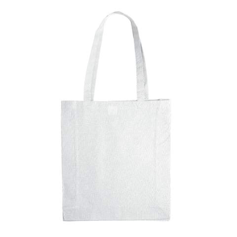 Classic cotton shoulder bag with gusset. Ideal for promotional activities. This OEKO-TEX® certified bag is a sustainable choice.