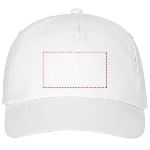 La casquette Feniks à 5 panneaux est dotée d'œillets brodés pour une meilleure ventilation, ce qui vous permet de rester au frais pendant toute activité. Avec un tour de tête de 58 cm, elle s'adapte confortablement à toutes les tailles de tête. La fermeture auto-agrippante en tissu permet des ajustements faciles et sûrs. Fabriquée en coton sergé de 175 g/m², la casquette Feniks allie durabilité et sensation de douceur et de respirabilité.