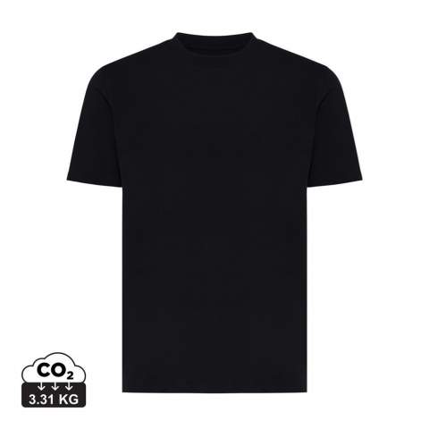 Unisex modern fit t-shirt made from 100% cotton, of which 70% is organic and 30% recycled, 160 G/M². The t-shirt has a crew neck with 1x1 rib. The use of genuine recycled & organic fabric materials and environmental impact claims are guaranteed, by using the AWARE™ disruptive physical tracer and blockchain technology. By scanning the QR code, you will gain access to a dedicated digital passport of the product. 2% of proceeds of each sold product will be donated to Water.org. This product is OEKO-TEX® STANDARD 100 2303045 Centexbel certified. Due to the nature of recycled yarns, impurities and colour variations may appear.<br /><br />Neckline: Round<br />Fit: Modern fit