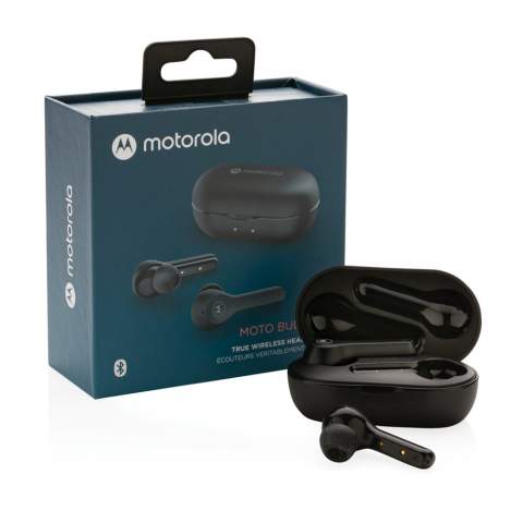 Motorola BT2.0 TWS. Ergonomic fit earphones. Designed for comfort and secure fit. With touch control. 6 hours playtime on the earbuds and 15hours in the case. Microphone for handsfree calls. With smart voice assistant. Siri and Google Assistant.<br /><br />HasBluetooth: True
