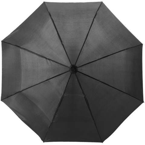 Der Alex 21.5" ist ein praktischer Regenschirm mit allen modernen Annehmlichkeiten. Dank des automatischen Systems lässt sich der Schirm schnell öffnen und schließen. Mit nur einem Klick stört Sie der Regen nicht mehr. Der handliche Regenschirm hat eine Polyesterbespannung, ein Gestell und Rippen aus Metall und einen Kunststoffgriff, der bequem in jeder Hand liegt. Dank seiner Größe passt er im zusammengeklappten Zustand perfekt in eine (Hand-)Tasche. Darüber hinaus bietet er zahlreiche Möglichkeiten für die Anbringung von Logos oder anderen Botschaften und ist in verschiedenen Farben erhältlich.