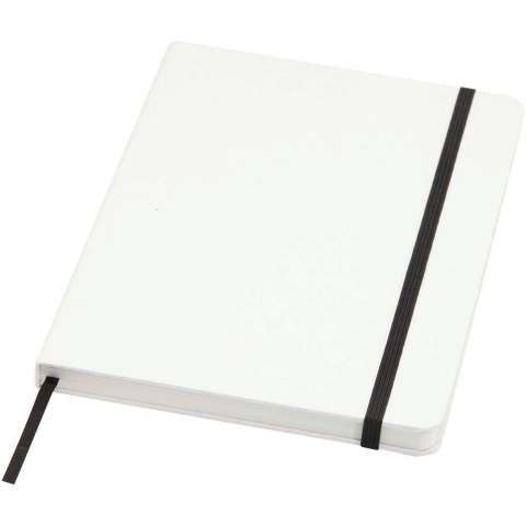 Het Holm A5 notitieboek met harde kaft heeft 80 gelinieerde vellen van 120 g/m2 steenpapier, voor een soepele en duurzamere schrijfervaring. Steenpapier is 100% boomvrij en het productieproces verbruikt minder energie in vergelijking met gerecycled of nieuw pulppapier.