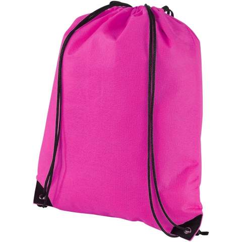 Le sac à dos Evergreen est une excellente option lorsque vous recherchez un sac qui fonctionne bien comme un cadeau facile à manipuler pour promouvoir toute marque ou campagne de marketing. Ce sac à dos léger et économique est doté d'un cordon de serrage qui permet de le porter facilement sur l'épaule ou comme un sac à dos. Le sac est fabriqué en plastique PP de 80 g/m², possède un grand compartiment principal et laisse suffisamment d'espace à l'extérieur pour afficher tout logo ou autre message. 