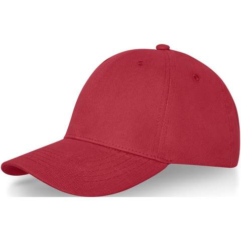 La casquette Davis à 6 panneaux est dotée d'une visière pré-courbée, alliant une esthétique classique à une protection solaire essentielle. Les œillets brodés de la casquette offrent une ventilation optimale, vous permettant de rester frais et serein lors de vos activités de plein air. Conçue pour s'adapter confortablement à un tour de tête de 58 cm, la fermeture à boucle métallique permet des ajustements faciles et sûrs. Fabriquée en sergé de coton brossé épais de 260 g/m².