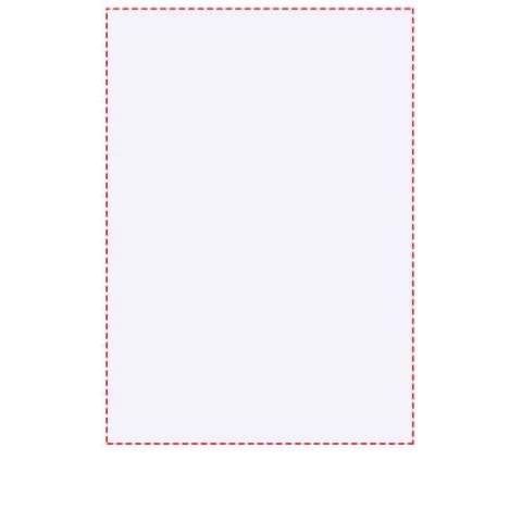 Weißer Desk-Mate® A7 Notizblock mit 80g/m2 Papier. Vollfarbdruck auf jedem Blatt möglich. Erhältlich in 3 Größen: 25, 50, 100 Blatt.