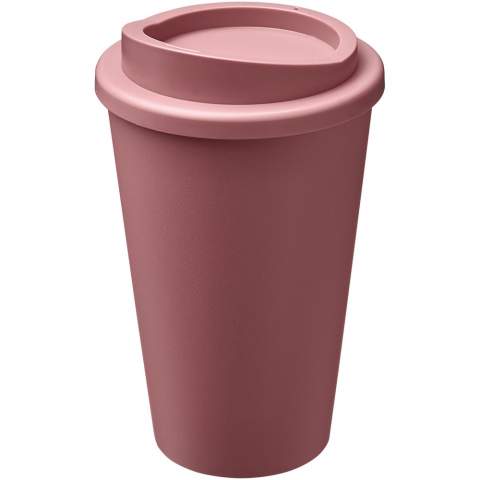 Double-wall insulated tumbler with screw-on lid and 350 ml capacity. Contains 25% plastic derived from sugar cane. This renewable source absorbs carbon dioxide whilst growing and is a by-product of the sugar industry. The use of sugar cane means less oil is used in the manufacture of each tumbler. The tumbler is 100% recyclable and packed in a home compostable bag. Made in the UK. BPA-free. EN12875-1 compliant, dishwasher safe, and microwave safe.