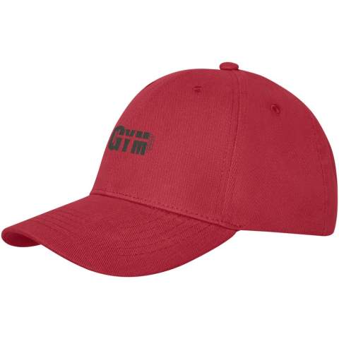 La casquette Davis à 6 panneaux est dotée d'une visière pré-courbée, alliant une esthétique classique à une protection solaire essentielle. Les œillets brodés de la casquette offrent une ventilation optimale, vous permettant de rester frais et serein lors de vos activités de plein air. Conçue pour s'adapter confortablement à un tour de tête de 58 cm, la fermeture à boucle métallique permet des ajustements faciles et sûrs. Fabriquée en sergé de coton brossé épais de 260 g/m².