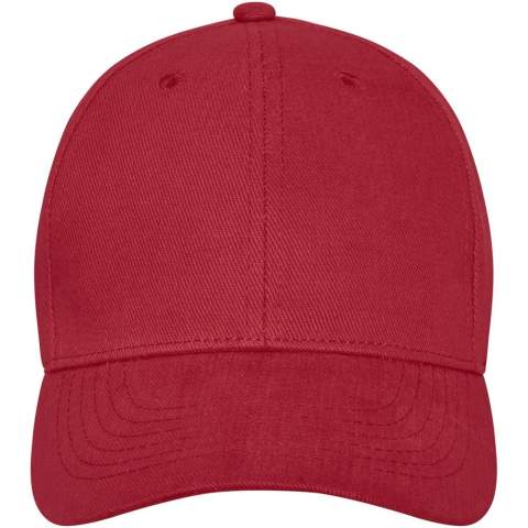 La casquette Davis à 6 panneaux est dotée d'une visière pré-courbée, alliant une esthétique classique à une protection solaire essentielle. Les œillets brodés de la casquette offrent une ventilation optimale, vous permettant de rester frais et serein lors de vos activités de plein air. Conçue pour s'adapter confortablement à un tour de tête de 58 cm, la fermeture à boucle métallique permet des ajustements faciles et sûrs. Fabriquée en sergé de coton brossé épais de 260 g/m².