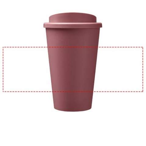 Double-wall insulated tumbler with screw-on lid and 350 ml capacity. Contains 25% plastic derived from sugar cane. This renewable source absorbs carbon dioxide whilst growing and is a by-product of the sugar industry. The use of sugar cane means less oil is used in the manufacture of each tumbler. The tumbler is 100% recyclable and packed in a home compostable bag. Made in the UK. BPA-free. EN12875-1 compliant, dishwasher safe, and microwave safe.