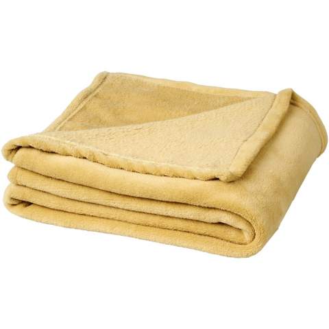 Deze extra zachte pluche deken is perfect om lekker in weg te kruipen. Gepresenteerd in een seizoensgebonden geschenkhoes. Exclusief ontwerp.