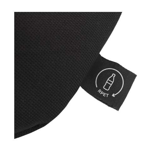 WoW! Praktische heuptas van gerecycled materiaal. De buitenzijde is gemaakt van 600D RPET polyester en de binnenzijde is van RPET PVC. Deze heuptas heeft een ritssluiting en een verstelbare riem met kunststof kliksluiting. Ideaal voor het opbergen van persoonlijke spullen tijdens sportieve activiteiten, vakanties of festivals. Inhoud ca. 1,5 liter. GRS-gecertificeerd. Totaal gerecycled materiaal: 96%.