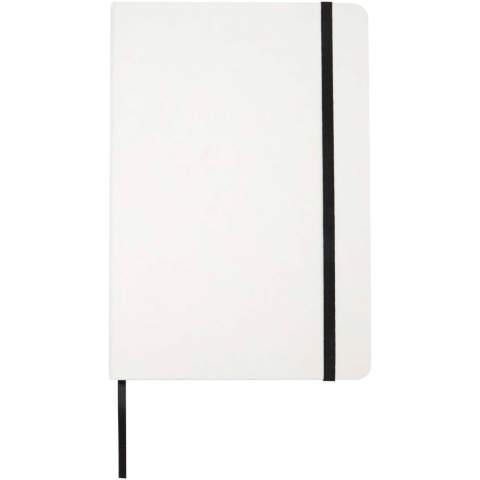 Het Holm A5 notitieboek met harde kaft heeft 80 gelinieerde vellen van 120 g/m2 steenpapier, voor een soepele en duurzamere schrijfervaring. Steenpapier is 100% boomvrij en het productieproces verbruikt minder energie in vergelijking met gerecycled of nieuw pulppapier.