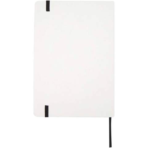 Het Holm A5 notitieboek met harde kaft heeft 80 gelinieerde vellen van 120 g/m2 steenpapier, voor een soepele en duurzamere schrijfervaring. Steenpapier is 100% boomvrij en het productieproces verbruikt minder energie in vergelijking met gerecycled of nieuw pulppapier.