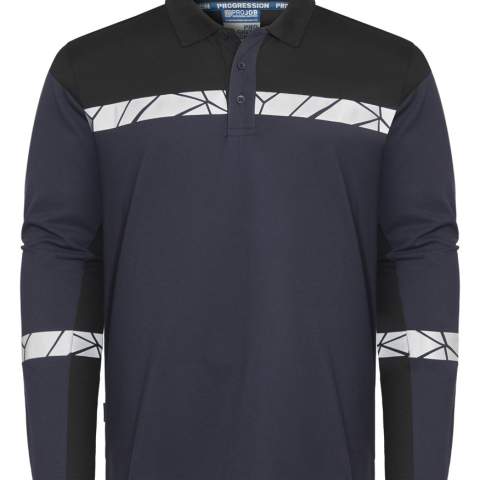 • Lange mouw pique shirt met drie knopen aan de voorkant <br />• Contrastband in de halslijn voor beter vormbehoud en stabiliteit <br />• Splitjes aan de zijkanten <br />• Waschipzakje in de linker zijnaad aan de binnenkant <br /><br />Getest voor industriële was volgens ISO 15797<br />Verhoogde zichtbaarheid EN 17353<br />Oeko-Tex 100 gecertificeerd<br />Geleverd in een biogebaseerde, composteerbare polybag