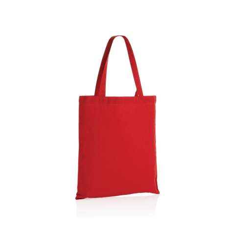 Eine wahre Geschichte über Nachhaltigkeit! Diese vielseitige 145gr recycelte Baumwolltasche wurde mit AWARE™ Tracer hergestellt. Mit AWARE™ wird die Verwendung von echten recycelten Gewebematerialien ( 70% rCotton und 30% rPET) sowie die Angaben zur Wasserreduzierung durch disruptive physische Tracer und Blockchain-Technologie garantiert. Sparen Sie Wasser und verwenden Sie echte recycelte Stoffe. Mit dieser Tasche sparen Sie bereits 465 Liter Wasser. Weiterhin werden 2% des Erlöses jedes verkauften Impact-Produkts an Water.org gespendet. Die Wassereinsparungen basieren auf Zahlen im Vergleich zu herkömmlichen Fasern. Diese berechnete Angabe basiert auf zuverlässigen Ökobilanzdaten, die von Textile Exchange in ihren Material Snapshots 2016 veröffentlicht wurden.<br /><br />PVC free: true