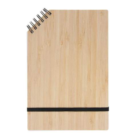 Verbeter je notities met ons A5 Bamboo notitieboek met hoekbinding. Dit milieuvriendelijke meesterwerk is zorgvuldig gemaakt van duurzaam bamboe en heeft een unieke hoekband voor extra stijl.