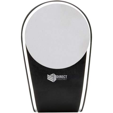 Magnetische Telefonhalterung aus Aluminium für das Auto. Der Clip kann einfach in die Lüftungsöffnung des Autos eingesteckt werden, und die Metallplatte kann an der Rückseite des Telefons oder der Handyhülle befestigt werden. Die Halterung ist möglicherweise nicht mit allen Smartphonehüllen kompatibel.
