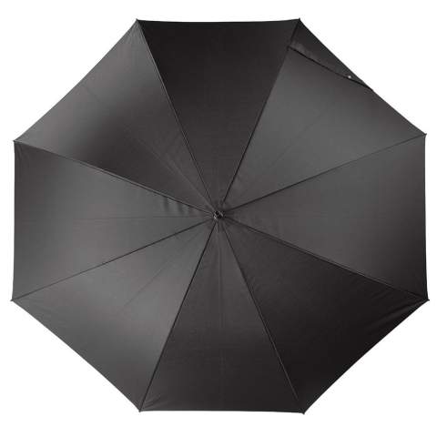 Grand parapluie avec cadre en fibre de verre coupe-vent. L'effet de couleur intelligent entre le dais et la poignée ergonomique confère au parapluie un aspect intemporel. Ce qui convient à tout le monde.