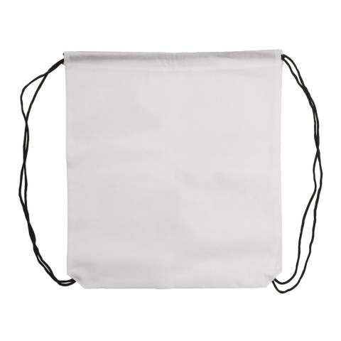 Sac à dos non-tissé avec cordon ajustable noir. Une multitude de couleurs. Le marquage peut être réalisé sur la face avant comme sur la face arrière avec les marquages en sérigraphie ou en transfert digital. Avec le marquage en transfert digital le prix reste le même peu importe le nombre de couleurs de marquage. Tous nos produits sont testés et certifiés, et répondent  aux normes sociales. 