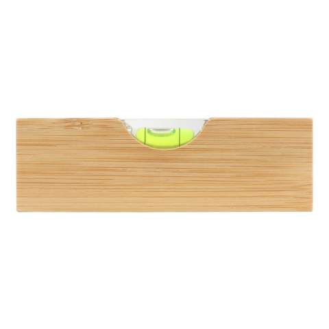 The bamboo bottle opener spirit level is a versatile, eco-friendly tool. Crafted from sustainable bamboo, it effortlessly pops open bottles and ensures a perfectly level surface for your DIY projects. This multi-functional gadget combines practicality with a natural touch.
