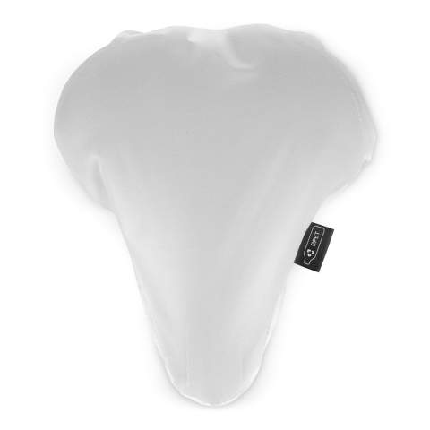 Protège-selle en R-PET. Housse de selle de vélo facile à utiliser et grâce à la fermeture élastique, elle s'adapte à la plupart des selles.