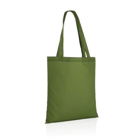 Pas de greenwashing, mais une histoire vraie sur la durabilité ! Ce sac Impact en 190T rPET est fabriqué avec la technologie de traçabilité AWARE™. Avec AWARE™, l'utilisation de véritables matériaux textiles recyclés et les allégations d'impact sur la réduction de l'eau sont garanties, en utilisant le traceur physique perturbateur d'AWARE et la technologie blockchain. Économisez de l'eau et utilisez de véritables tissus recyclés. 2 % des recettes de chaque produit Impact vendu seront reversés à Water.org. Ce sac a réutilisé 3 bouteilles PET (500 ml). Le calcul d'économie d'eau est basé sur des données ACV fiables telles que publiées par Textile Exchange dans leurs Material Snapshots 2016.<br /><br />PVC free: true