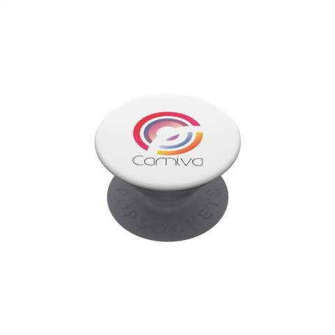 PopSockets® sind nützliche multifunktionale Accessoires für Ihr Mobiltelefon. Befestigen Sie diesen Artikel mit dem 3M-Klebestreifen auf der Rückseite Ihres Mobiltelefons und nutzen Sie seine praktischen Funktionen: als komfortablen Griff für zusätzlichen Halt, als funktionalen Ständer und als Selfie-Halterung. Kann in 2 verschiedenen Pop-up-Modi positioniert werden und ist flexibel, sodass Sie Ihr Smartphone in jede gewünschte Position bringen können. Geeignet für alle gängigen Modelle von Smartphones, iPhones und anderen Geräten. Für die optimale Nutzung und Pflege Ihrer PopSockets® lesen Sie bitte die mitgelieferte Anleitung. PopSockets® werden nur mit Aufdruck geliefert.      Zusätzliche Informationen zur Lieferzeit inkl. Aufdruck: 120 - 2500 Stück 1 Woche, 2500 - 5000 Stück: 2 Wochen. Ab 5.000 Stück Preis und Lieferzeit auf Anfrage. PopSockets® wird nur mit Aufdruck geliefert.