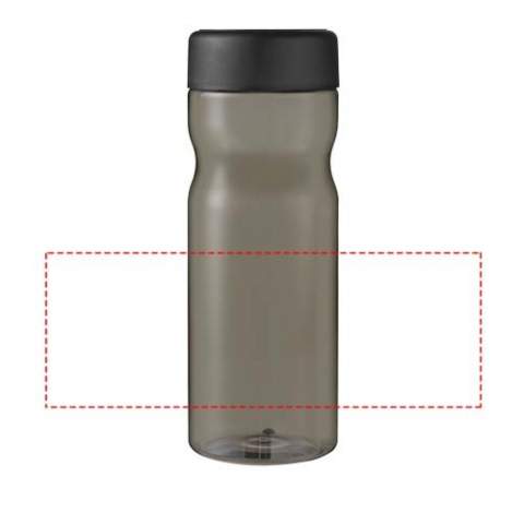 Single-wall water bottle with ergonomic design. Bottle is made from Prevented Ocean Plastic. Plastic is collected within 50 km of an ocean coastline or major waterway that feeds into the ocean. This is then sorted and transformed into high quality, food-safe recycled plastic. Features a secure screw-cap, available in multiple colours. Volume capacity is 650 ml. Made in the UK. Packed in a home-compostable bag. Mix and match colours to create your perfect bottle. Due to the nature of the recycled material, there may be some small marks on the body of the bottle.
