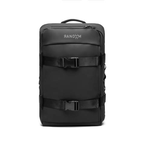 The ultimate companion for your adventures. Crafted with partly RCS certified recycled polyester. The exterior features a sleek PU finish, with mesh backing on the shoulder straps and back for maximum comfort. Designed for convenience, the bag can be fully opened for easy access. With multiple smart features, it offers a laptop compartment, two exterior pockets and a roomy mesh section inside to keep your gear organised. A sturdy top handle and a carabiner to secure smaller items. The clever strap at the back allows easy attachment to a trolley bag. A side zipper offers convenient access to the main mesh compartment. This is the ideal backpack for both daily commutes and weekend adventures. Certified by RCS (Recycled Claim Standard), RCS certification guarantees that the entire supply chain of recycled materials is certified. The total recycled content is based on the overall product weight. This product contains 16% RCS certified recycled polyester.<br /><br />FitsLaptopTabletSizeInches: 15.6