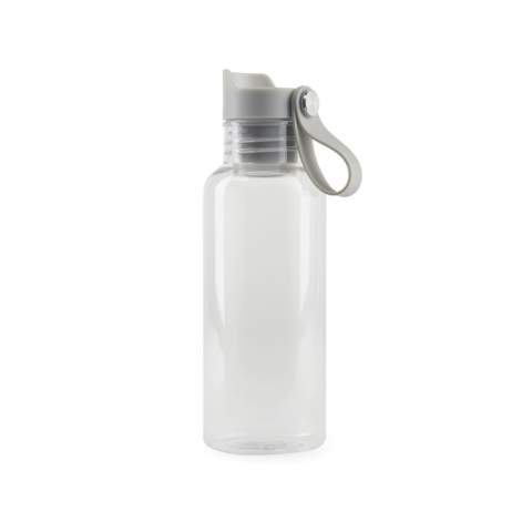 Enjoy the convenience of our one-handed operation drinkware, specifically designed for cold beverages. The push-button top enables easy use on the move. Crafted from recycled PET, this item has a total of 63% recycled content based on its overall weight. This stylish and practical item is hand wash only and exclusively suitable for cold drinks, making it ideal for daily refreshment needs. Including FSC®-certified kraft packaging.<br /><br />HoursHot: 2<br />HoursCold: 4