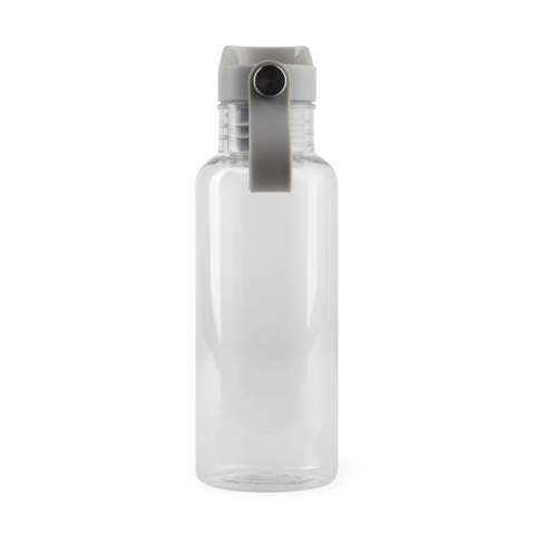 Enjoy the convenience of our one-handed operation drinkware, specifically designed for cold beverages. The push-button top enables easy use on the move. Crafted from recycled PET, this item has a total of 63% recycled content based on its overall weight. This stylish and practical item is hand wash only and exclusively suitable for cold drinks, making it ideal for daily refreshment needs. Including FSC®-certified kraft packaging.<br /><br />HoursHot: 2<br />HoursCold: 4