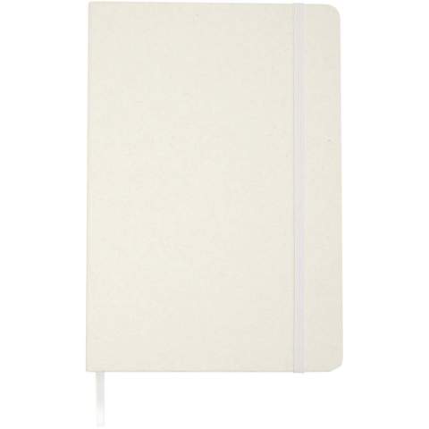 The Bass A5 hard cover notebook features 80 lined sheets of 80 g/m2 paper, and is made of recycled milk cartons.