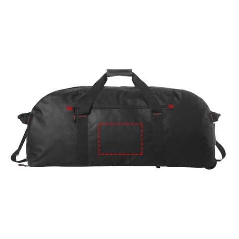 Vancouver trolley travel bag. Big travel bag with zippered main compartment, zipper front pocket and trolley system. 600D Polyester. 
