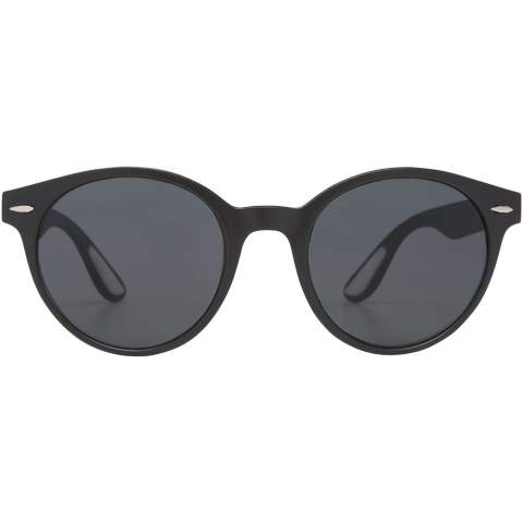 These on-trend designed sunglasses are the ideal promotional giveaway during summer festivals, events or other sunny outdoor activities. They are produced using super lightweight materials and is comfortable to wear. This eyewear conforms to EN ISO 12312-1, has UV400 lenses which are rated as Category 3, making it the perfect choice for protection against bright sunlight. 