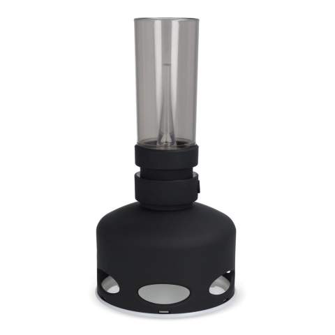 This atmospheric LED lamp combines the nostalgic look of a classic oil lamp with the benefits of modern technology. The elegant, vintage design is perfect for anyone who loves a warm, cozy atmosphere, whether you are indoors, sitting in the garden or staying at the campsite.
Be surprised by the built-in gadget: you can blow out this lamp just like in the old days! Simply blow into the hole under the glass and the lamp will go out, just like a candle. This detail makes the lamp extra special. With energy-efficient LED lighting that is soft and safe for the eyes, and a rechargeable battery that can be taken anywhere, this lamp offers ultimate convenience. You can easily charge it with the included USB-C cable. This way you are always assured of atmospheric lighting, wherever you are. Perfect for any room and every adventure. The ideal mix of nostalgia and modern comfort!

