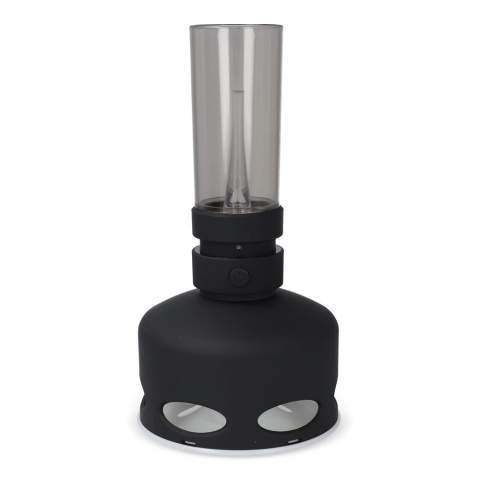 This atmospheric LED lamp combines the nostalgic look of a classic oil lamp with the benefits of modern technology. The elegant, vintage design is perfect for anyone who loves a warm, cozy atmosphere, whether you are indoors, sitting in the garden or staying at the campsite.
Be surprised by the built-in gadget: you can blow out this lamp just like in the old days! Simply blow into the hole under the glass and the lamp will go out, just like a candle. This detail makes the lamp extra special. With energy-efficient LED lighting that is soft and safe for the eyes, and a rechargeable battery that can be taken anywhere, this lamp offers ultimate convenience. You can easily charge it with the included USB-C cable. This way you are always assured of atmospheric lighting, wherever you are. Perfect for any room and every adventure. The ideal mix of nostalgia and modern comfort!
